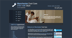 Desktop Screenshot of manchesterfootcare.com